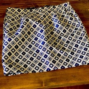 Jcrew- mini skirt size 2